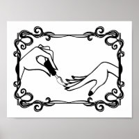 Peindre le vernis à ongles est un art
