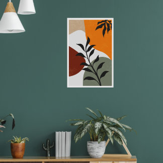 Affiche peint, Décor maison, bohoart, ChambreDécorMur