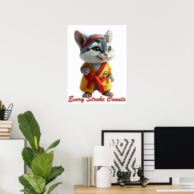 Affiche Peintre professionnel à fourrure (Bureau à domicile)