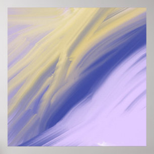 Affiche Peinture à l'huile abstraite