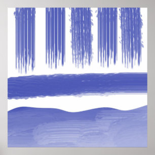 Affiche peinture abstraite