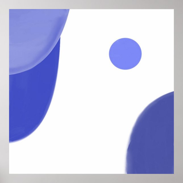 Affiche Peinture abstraite (Devant)