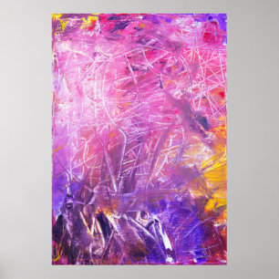 Affiche Peinture Abstraite