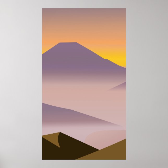 Affiche Peinture abstraite (Devant)