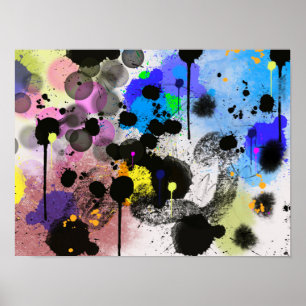 Affiche Peinture abstraite