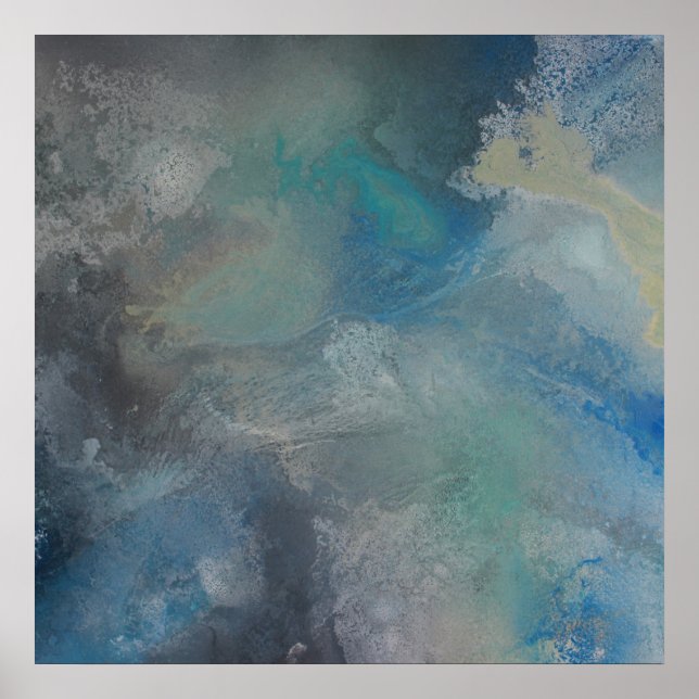 Affiche Peinture abstraite (Devant)
