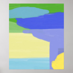 Affiche peinture abstraite