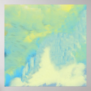 Affiche peinture abstraite