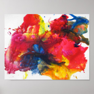 Affiche Peinture Abstraite