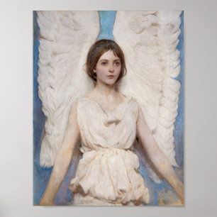Affiche peinture Ange (1887) par Abbott Handerson Thayer