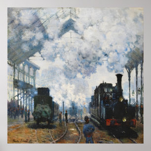 Affiche peinture artistique de Claude Monet