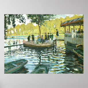 Affiche peinture artistique de Claude Monet