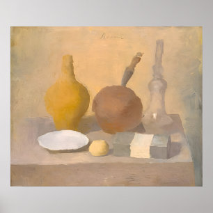 Affiche peinture artistique de Giorgio Morandi
