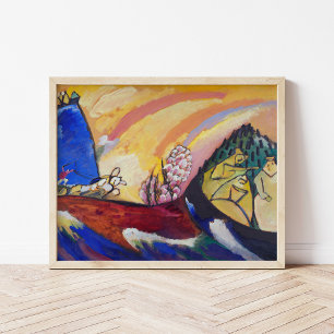 Affiche Peinture avec Troïka   Kandinsky