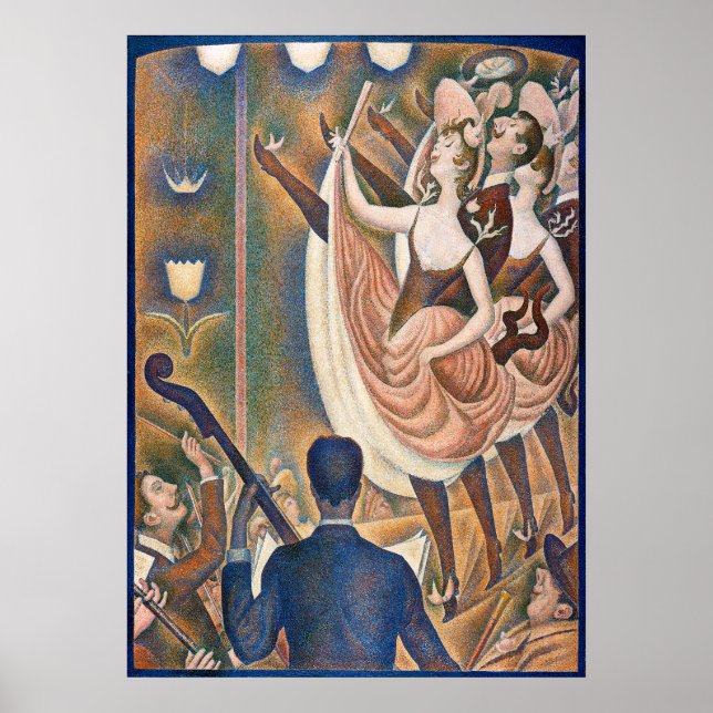 Affiche Peinture célèbre - Georges Pierre Seurat (Devant)
