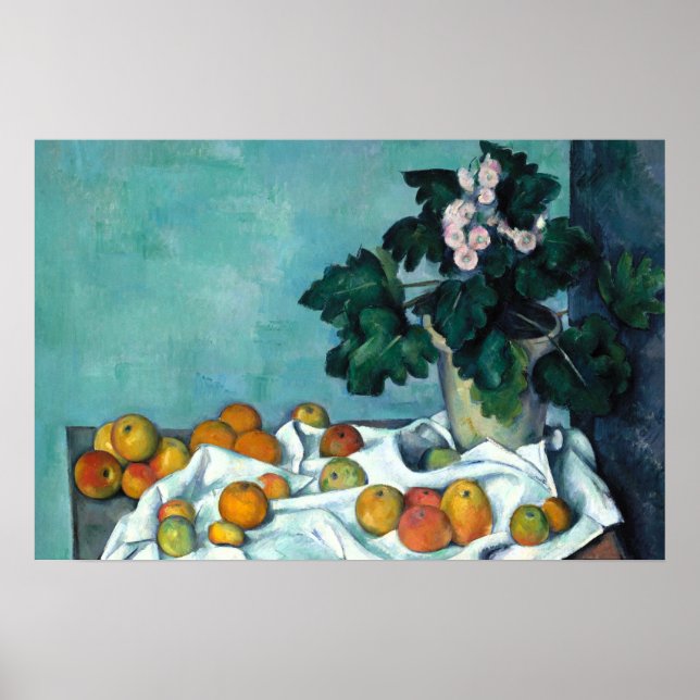Affiche Peinture colorée à vie morte (Devant)