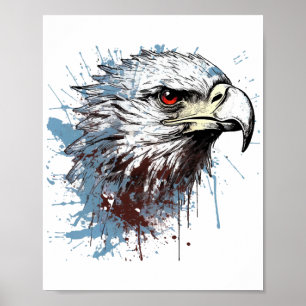 Affiche Peinture d'aigle