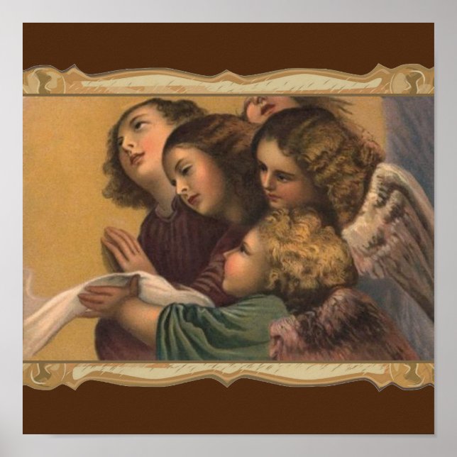 Affiche Peinture d'anges (Devant)