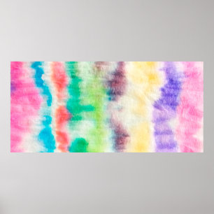 Affiche Peinture d'art noir sale. Motif de Shibori. Pincea