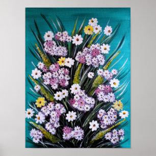 Affiche Peinture de bouquet printanier par Alfred Fox