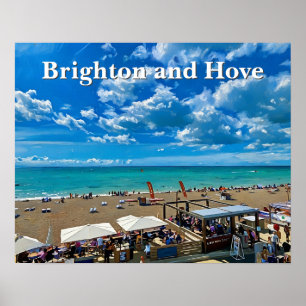 Affiche Peinture de Brighton et Hove Beach