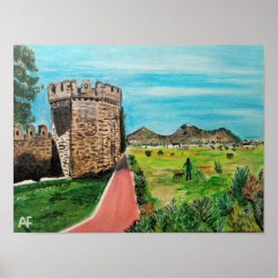 Affiche Peinture de Castell de Benisanó par Alfred Fox