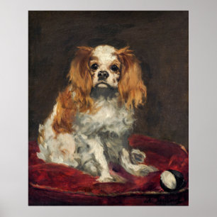 Affiche Peinture de chien de Manet