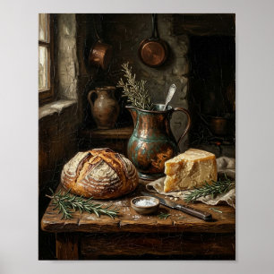Affiche Peinture de cuisine de campagne française II