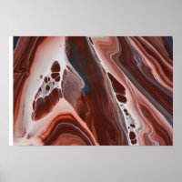 Peinture de géode de pierre d'agate d'art de fluid
