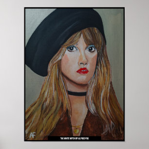 Affiche Peinture de la sorcière blanche par Alfred Fox