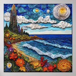 Affiche Peinture de marine