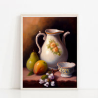 Peinture de nature morte sombre et lunatique, Natu