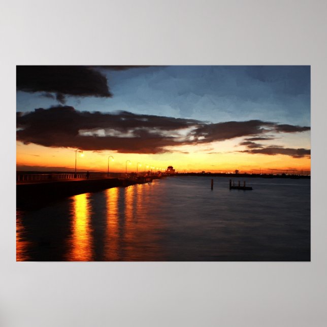 Affiche Peinture de poule (Devant)