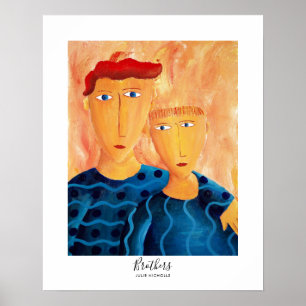 Affiche Peinture des Frères