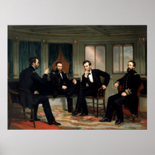 Affiche Peinture des Peacemakers de 1868