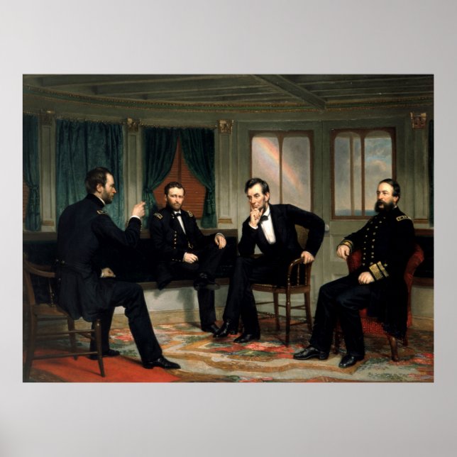 Affiche Peinture des Peacemakers de 1868 (Devant)