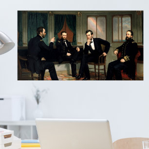 Affiche Peinture des Peacemakers de 1868