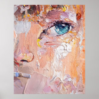 AFFICHE PEINTURE D'HUILE EN COURS