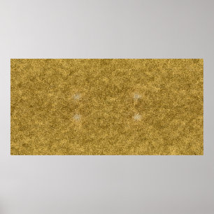 Affiche Peinture d'or Design : Luxueux et artistique Métal