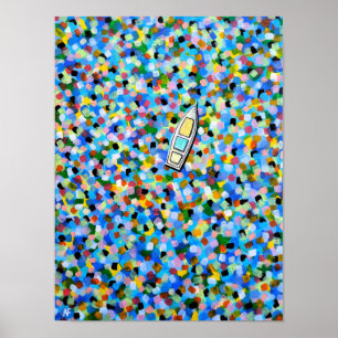 Affiche Peinture Drifting through Dreams par Alfred Fox