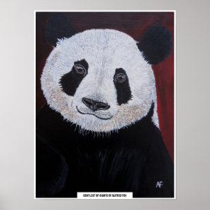 Affiche Peinture Gentlest of Giants par Alfred Fox