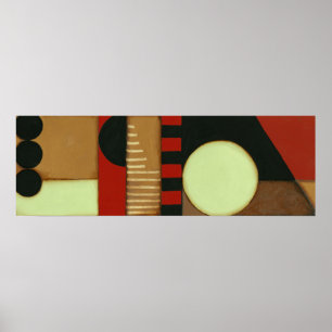 Affiche Peinture lambrissée par style contemporain de