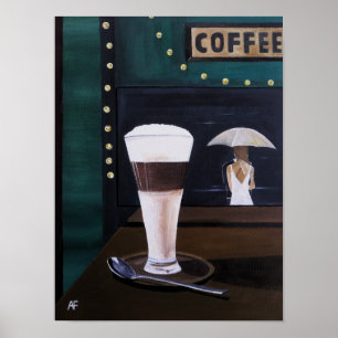 Affiche Peinture Latte Macchiato par Alfred Fox