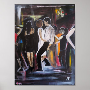 Affiche Peinture Mambo Night par Alfred Fox