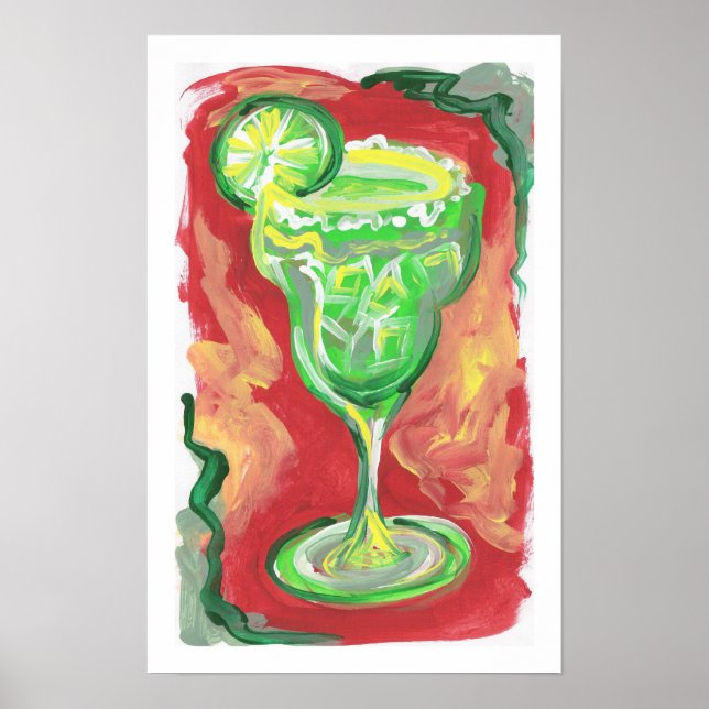 Affiche Peinture Margarita (Devant)