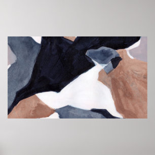 Affiche Peinture minimaliste. Art moderne. Beautifu