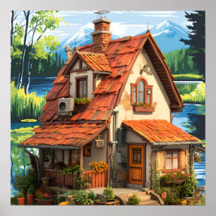 Affiche peinture murale