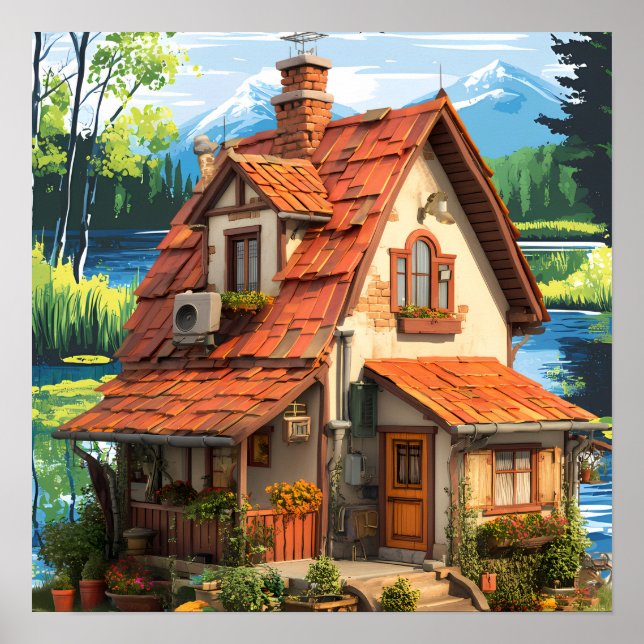 Affiche peinture murale (Devant)