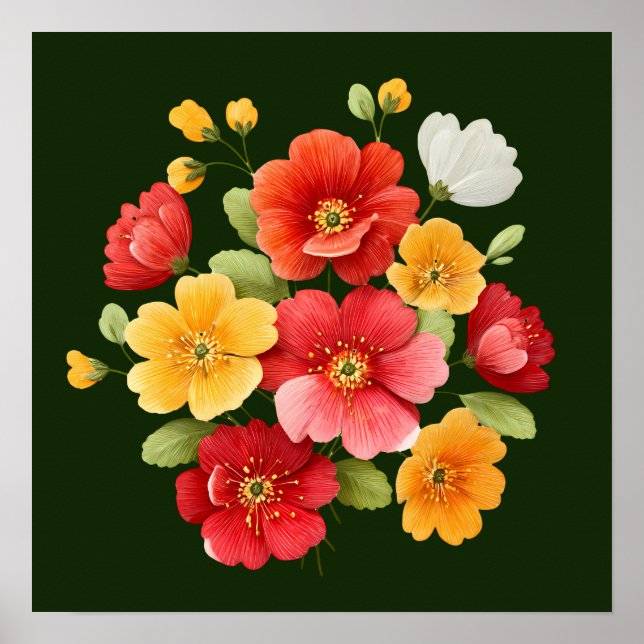 Affiche peinture murale (Devant)