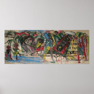 AFFICHE PEINTURE MURALE DE HIP HOP